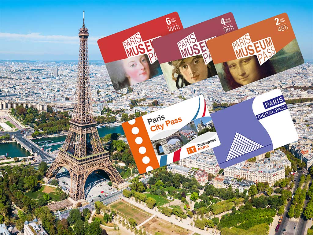Paris city pass, Turbopass, museum pass and paris city discount card